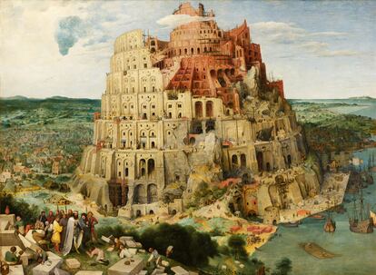 'La Torre de Babel' (1563), pintura al óleo sobre lienzo de Pieter Brueghel el Viejo.