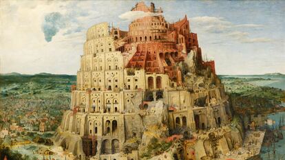 'La torre de Babel' (1563), óleo de Pieter Brueghel el Viejo de la colección del museo Kunsthistorisches de Viena