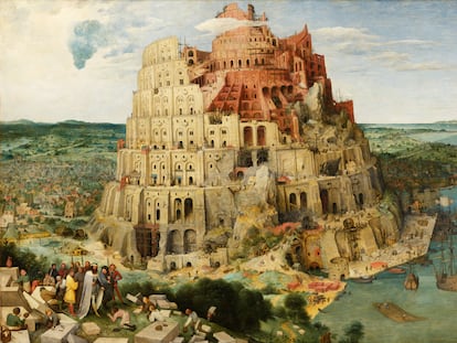 'La Torre de Babel' (1563), pintura al óleo sobre lienzo de Pieter Brueghel el Viejo.