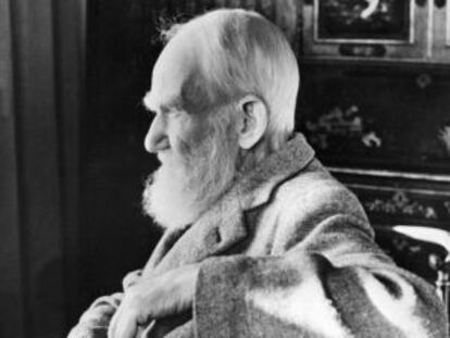 El pensador irlandés George Bernard Shaw.