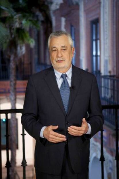 El presidente de la Junta de Andalucía, José Antonio Griñán.