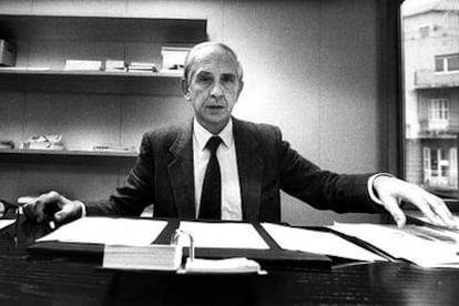 Mario Lacruz, en una imagen de 1983.