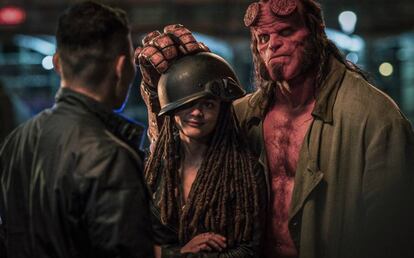 Un fotorama de 'Hellboy'.
