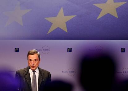 Mario Draghi, presidente del Banco Central Europeo.