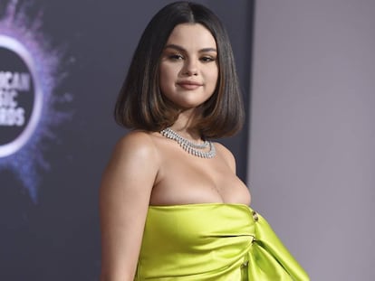 Selena Gomez, en los American Music Awards, en Los Ángeles, en noviembre.
