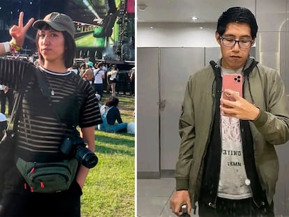 Berenice Giles Rivera y Miguel Rojas Hernández, fotógrafos que murieron al caer una estructura en el festival Ceremonia.