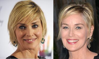 Sharon Stone se declara adicta al botox que también pone a sus hijos.