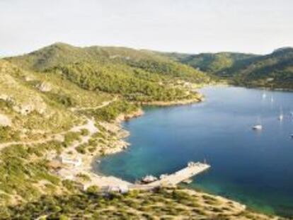 La isla de Cabrera, en Baleares.