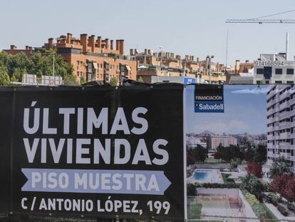 Promoci&oacute;n de viviendas en venta en Madrid.