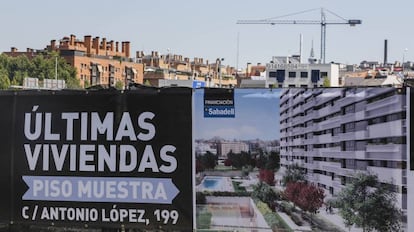 Promoción de viviendas en venta en Madrid.