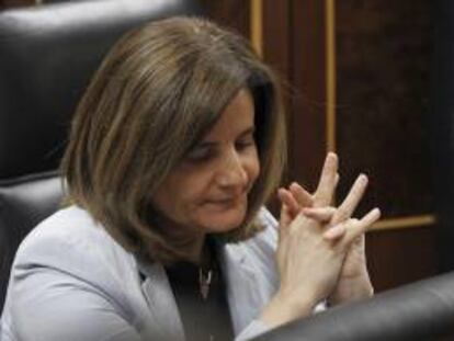 La ministra de Empleo, Fátima Báñez. EFE/Archivo