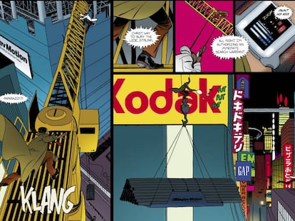 Una imagen del cómic 'The Private Eye'.