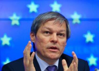 El comisario europeo de Agricultura, Dacian Ciolos. EFE/Archivo