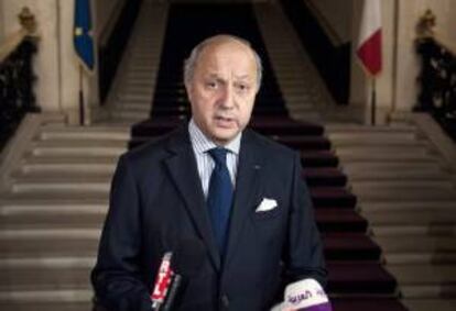 El ministro francés de Asuntos Exteriores, Laurent Fabius. EFE/Archivo