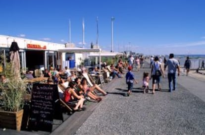 El paseo marítimo de Le Havre.