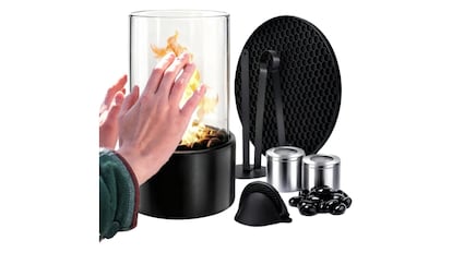 Eu testo as melhores lareiras de mesa e escolho uma vencedora.