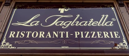 Un restaurante La Tagliatella