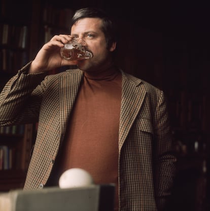 Oliver Reed, circa 1973,