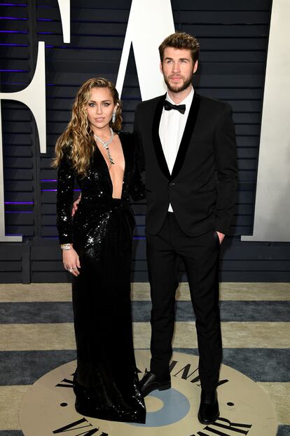 En la fiesta de Vanity Fair de los Oscar 2019.