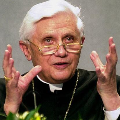 El cardenal Joseph Ratzinger, en una imagen de archivo.
