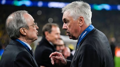 Florentino y Ancelotti