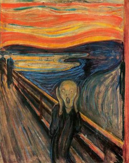 &#039;El crit&#039;, de Munch.