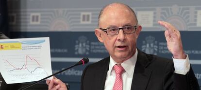 El ministro de Hacienda, Cristóbal Montoro.