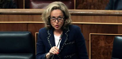 La ministra de Economía Nadia Calviño