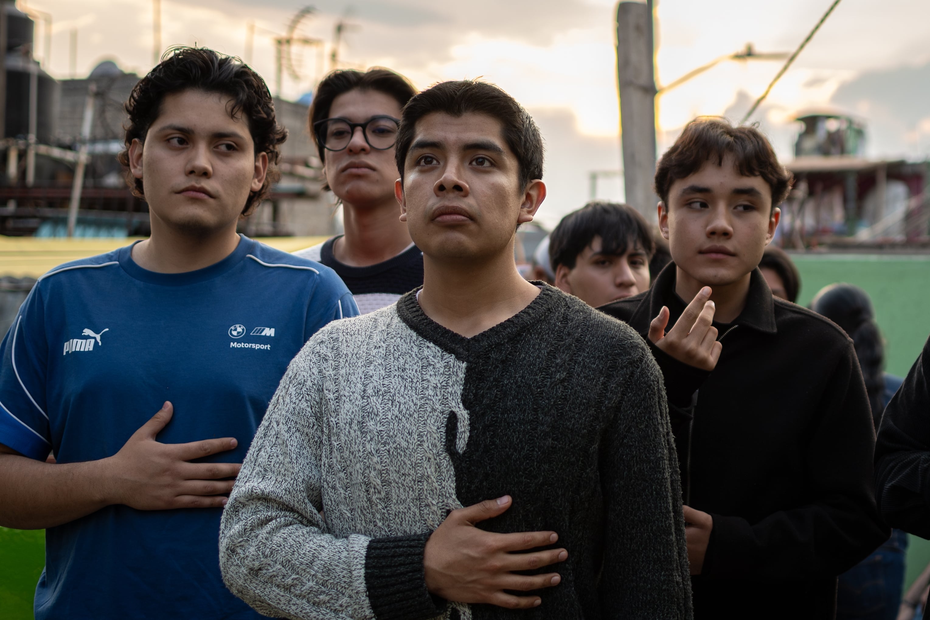 Ensayo de Jesús y sus apostoles en Iztapalapa, el 8 de marzo.