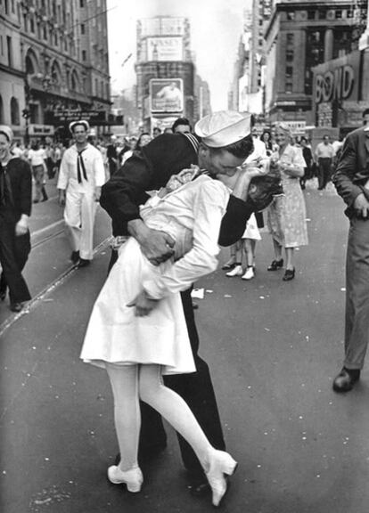 Fotografía tomada por Alfred Eisenstaedt en 1945.