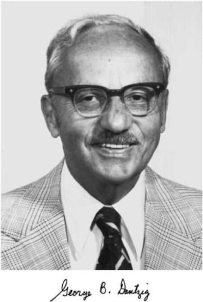 El físico y matemático George Bernard Dantzig.