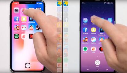 iPhone X vs Galaxy Note 8