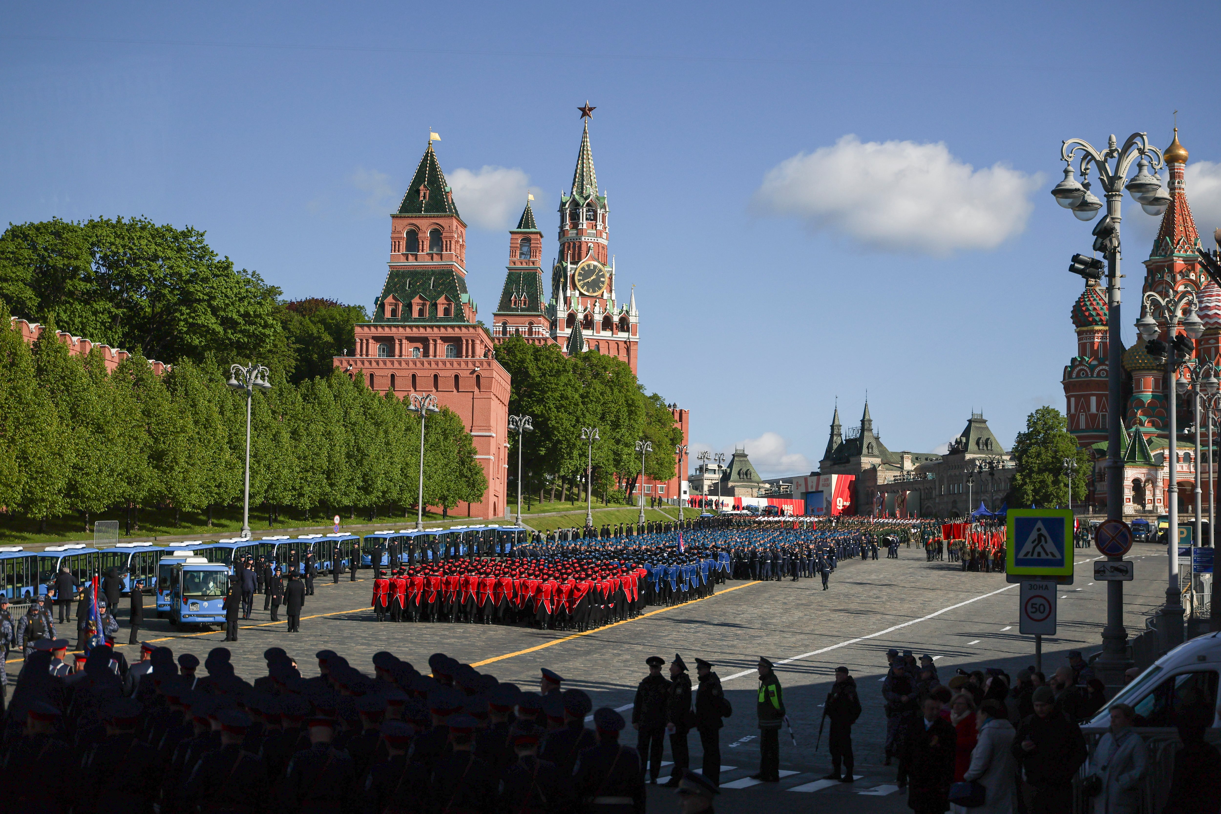Rusia celebra con un gran desfile el 80º aniversario de la victoria sobre la Alemania nazi