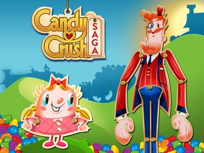 Portada de Candy Crush Saga, el juego que ha destronado a FarmVille 2.