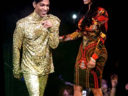 Vídeo: el día que Prince echó a Kim Kardashian del escenario