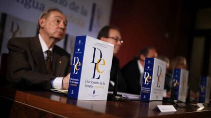 Presentación de la 23ª edición del 'Diccionario de la lengua española'.