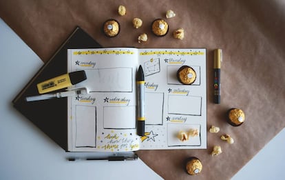 El método del Bullet Journal y los bombones son estrategias para dejar de procrastinar.