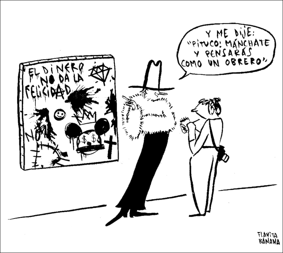 Flavita Banana: arte de ricos