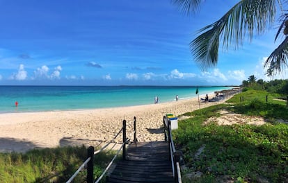 Playa de cayo Ensenachos, al norte de la isla.