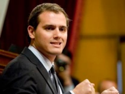 Albert Rivera, portavoz de Ciutadans