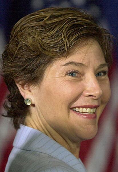 La primera dama de EE UU, Laura Bush.