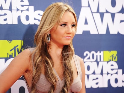 La actriz Amanda Bynes en los premios MTV Movie Awards del año 2011.