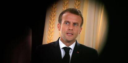 El presidente francés, Emmanuel Macron.