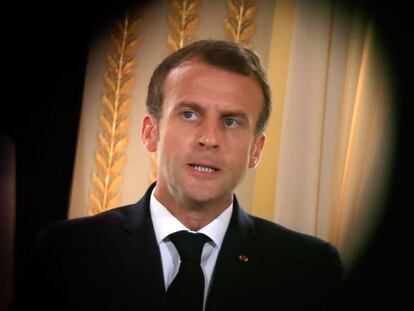 El presidente francés, Emmanuel Macron.