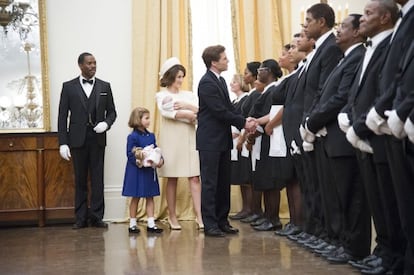 La película ‘El mayordomo’ (2013) de Lee Daniels repasa la historia de Cecil Gaines durante sus años en la Casa Blanca. James Marsden y Minka Kelly interpretaron al matrimonio Kennedy.