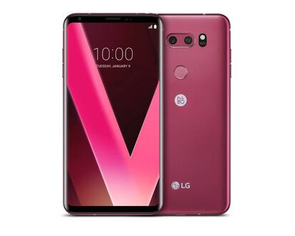 LG V30 de color rosa