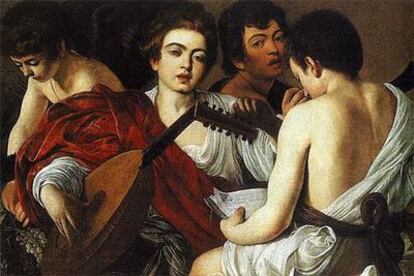 'Músicos' (1595), obra de Caravaggio (1571-1619), en el Museo Metropolitan de Nueva York.