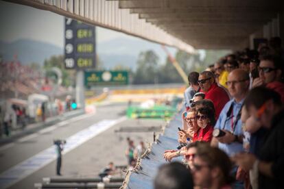 Las gradas de Montmeló