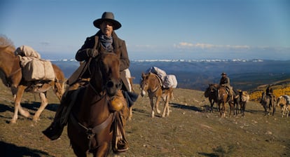 Kevin Costner en una escena de la serie 'Horizon'.