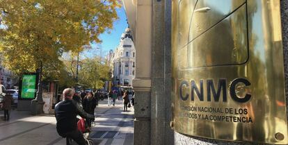 Sede de la CNMC, en el centro de Madrid.